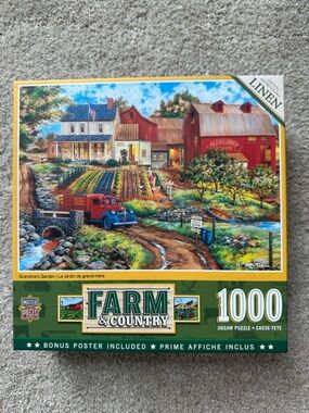 Farm & Country 1000-Piece Jigsaw Puzzle - Multi-Color